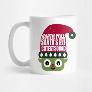 Christmas Santa's Elf Mug